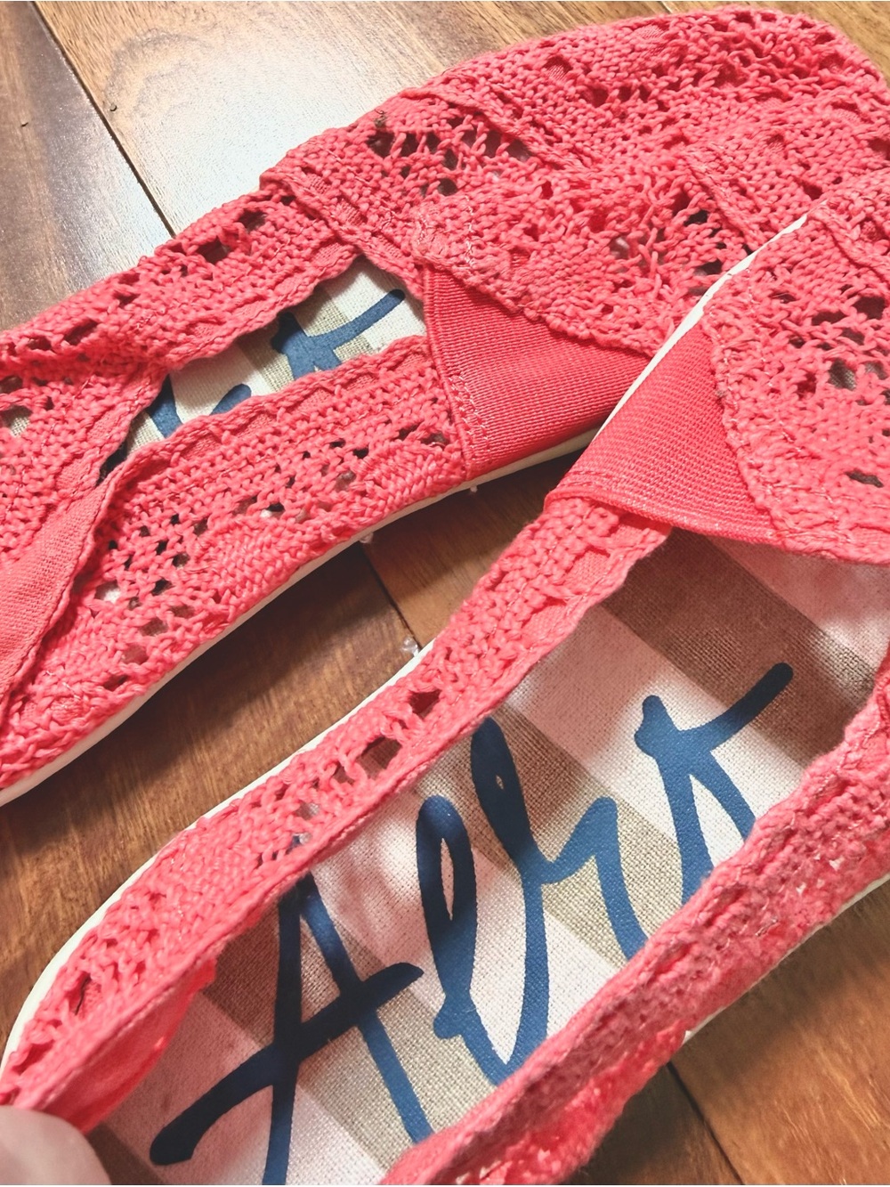 Crochet Lace  - Flats